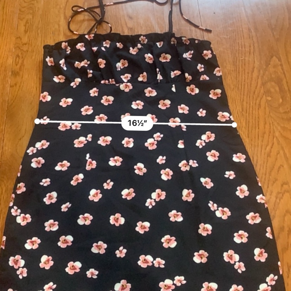 Floral Print Mini Dress